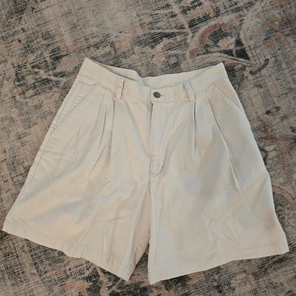 Vintage Patagonia All Wear Chino Shorts  Womens Canvas Khaki Organic Cotton 12